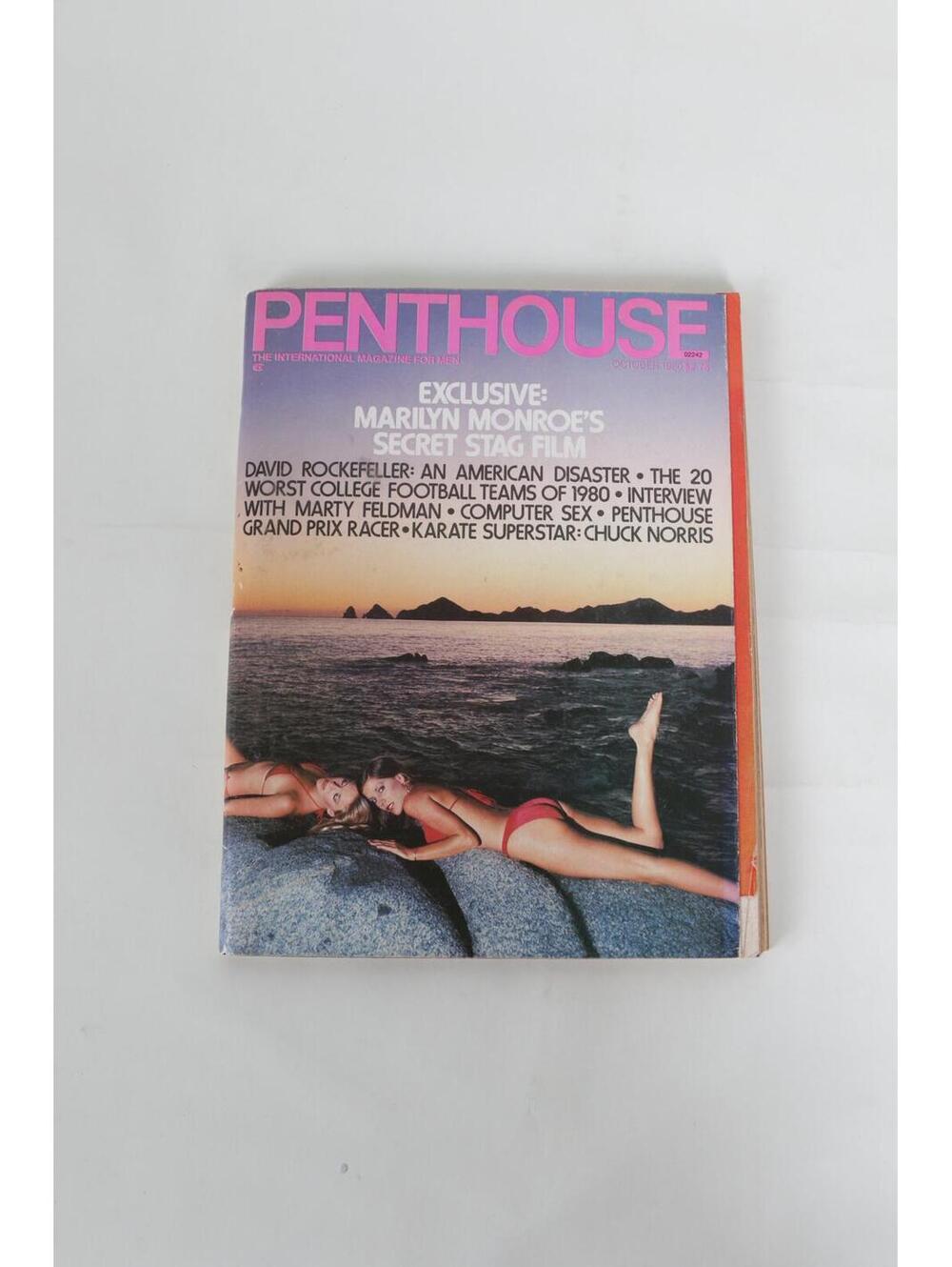 80's Penthouse October Exclusive Marilyn Monroe Magazine